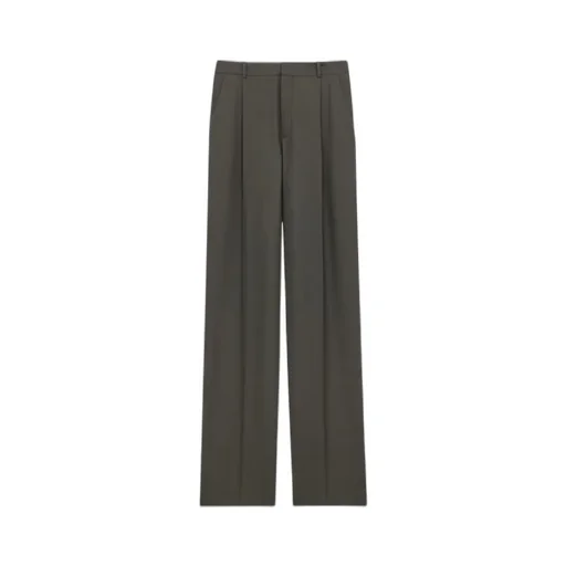 Pants In Wool Gabardine