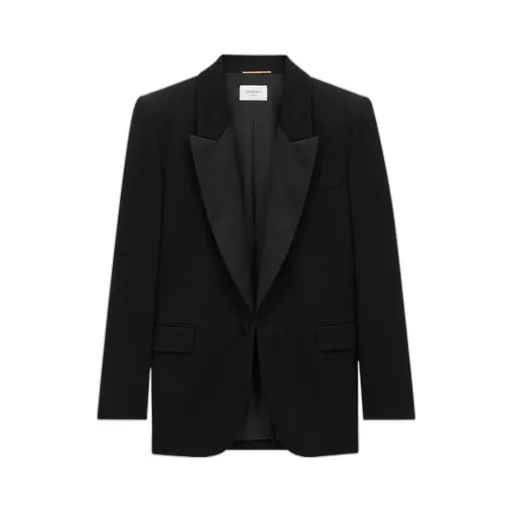 Single-Breasted Tuxedo Jacket