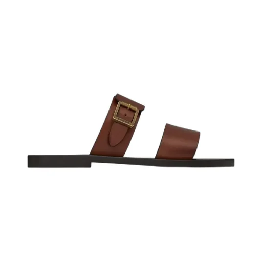 Ios Slides In Smooth Leather