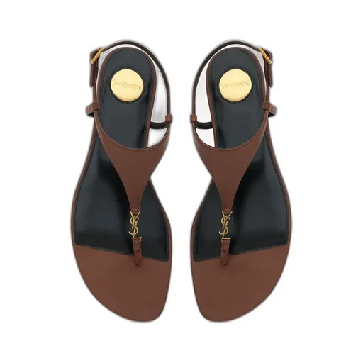 Cassandra Sandals In Smooth Leather