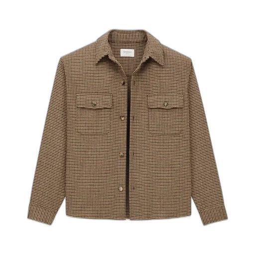 Overshirt In Puppy Tooth