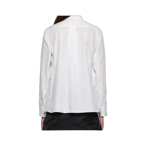 Poplin X Chiffon Shirt