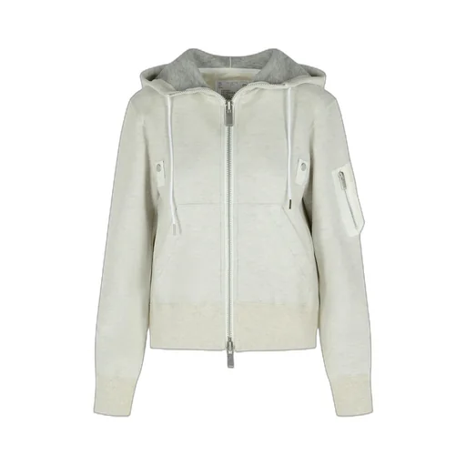 Hooded Zip-Up Sweatshirt