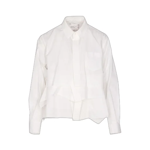 Long Sleeved Layered Ruffled Shirt