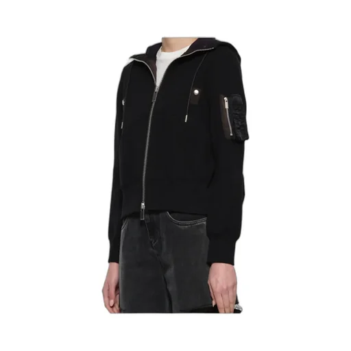 Hooded Zip-Up Sweatshirt
