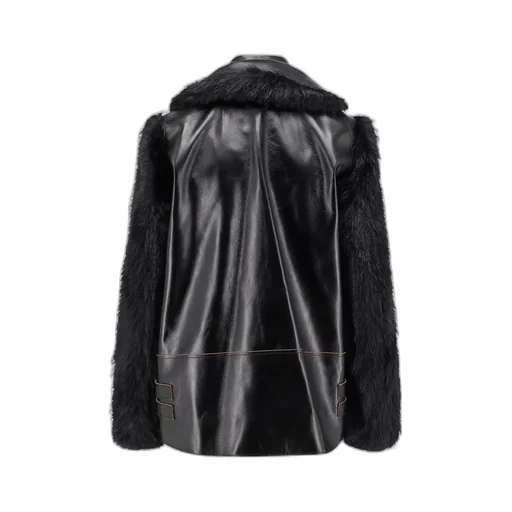 Zipped Panelled Jacket