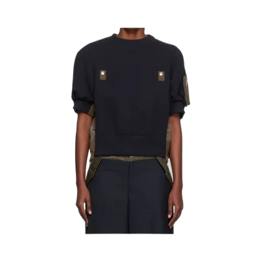 Sponge X Nylon Twill Sweatshirt