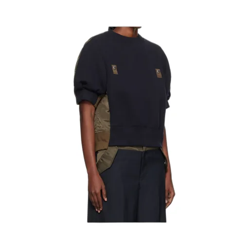Sponge X Nylon Twill Sweatshirt