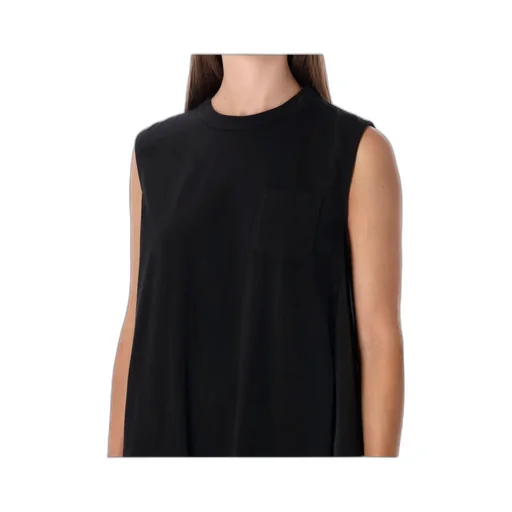 Sleeveless Pleated Dress