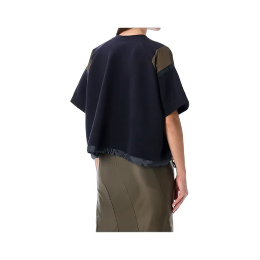 Drawstring Short Sleeve Top
