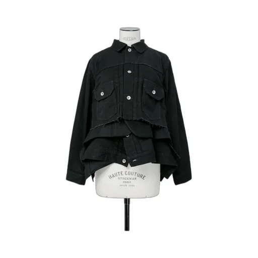 Denim X Wool Melton Jacket
