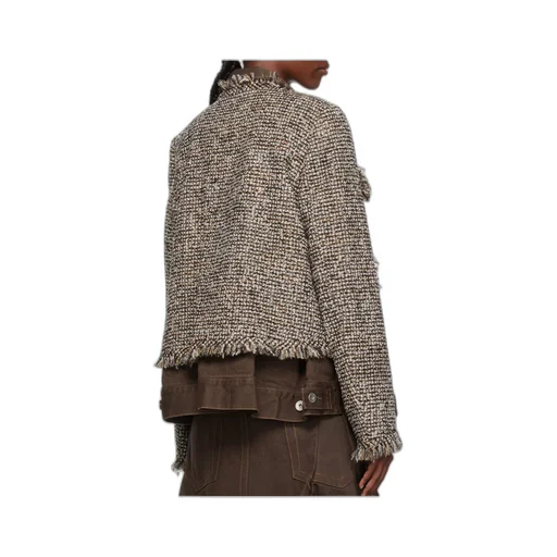 Tweed Denim Jacket