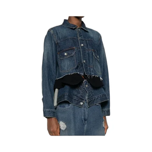 Paneled Denim Jacket