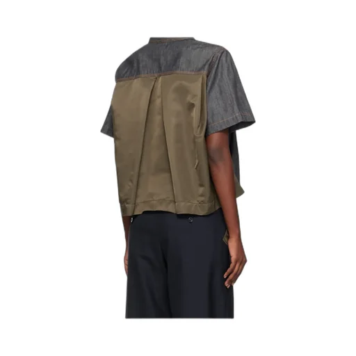 Double-Pocket Denim Shirt