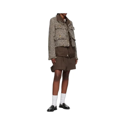 Tweed Denim Jacket