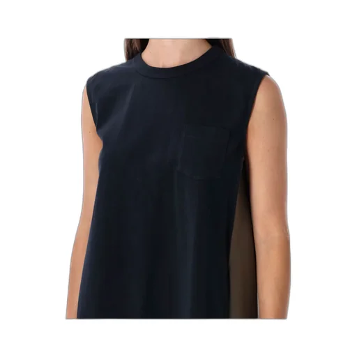 Sleeveless Pleated Dress