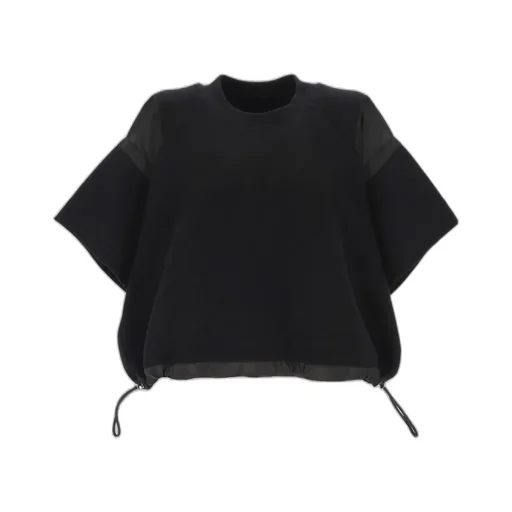 Drawstring Short Sleeve Top