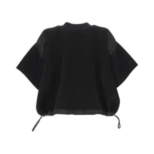 Drawstring Short Sleeve Top