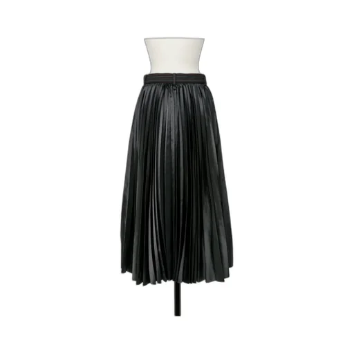 Stripe Doeskin Skirt