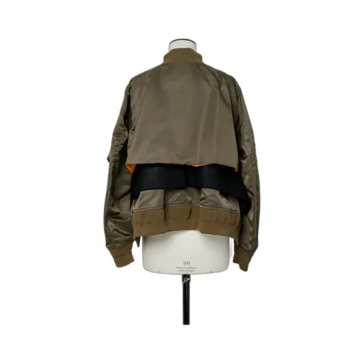 Nylon Twill X Wool Melton Blouson