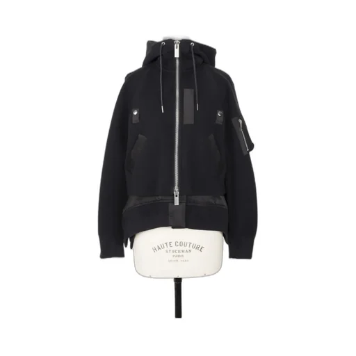 Sponge Sweat X Nylon Twill Hoodie