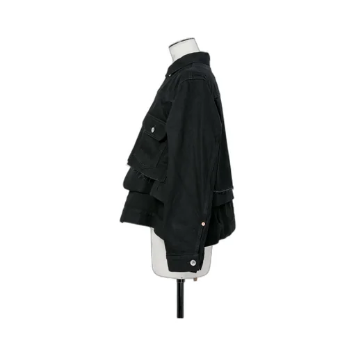 Denim X Wool Melton Jacket
