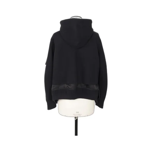 Sponge Sweat X Nylon Twill Hoodie