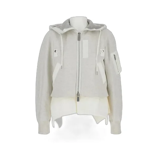 Sponge Sweat X Nylon Twill Hoodie