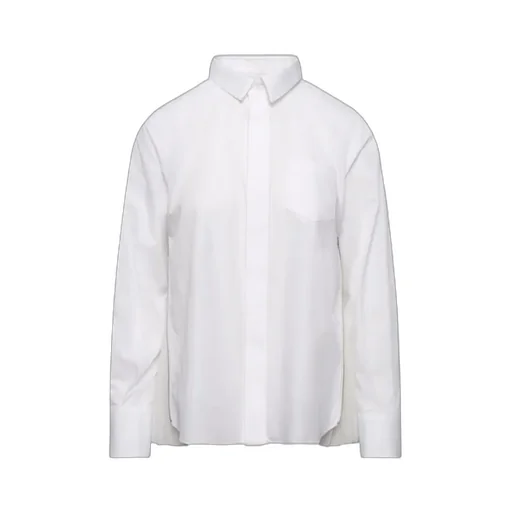 Poplin X Chiffon Shirt