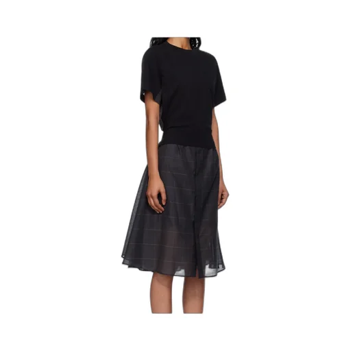 Round Neck Short Sleeve Dress