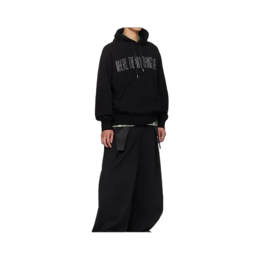 Long-Sleeved Hooded Sweatshirt