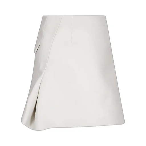Melton Pleated Skirt