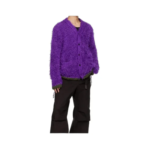 V-Neck Long-Sleeved Sweater
