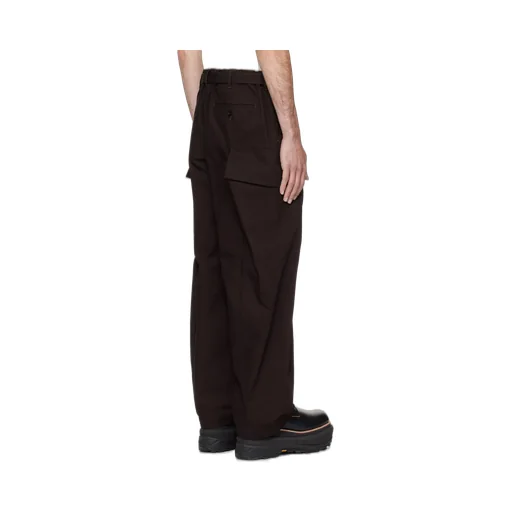 Cargo Straight-Leg Trousers