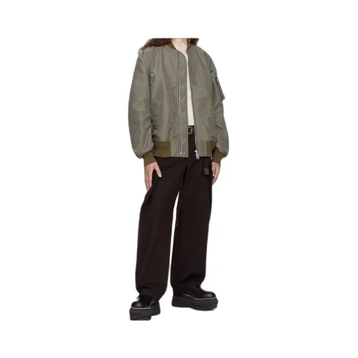 Cargo Straight-Leg Trousers