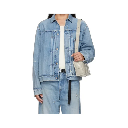 Long-Sleeved Denim Jacket