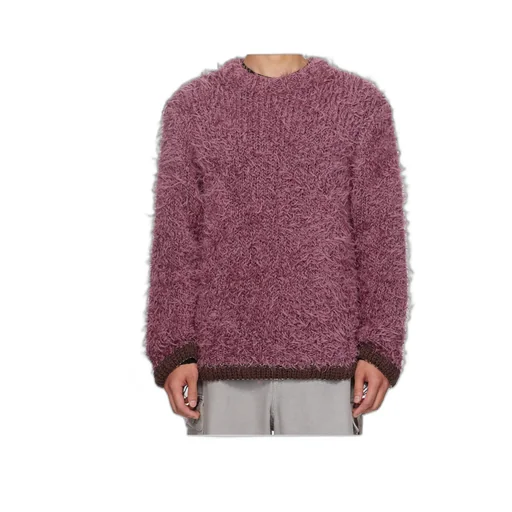 Round Neck Long-Sleeved Sweater