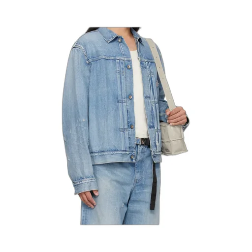 Long-Sleeved Denim Jacket