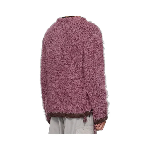 Round Neck Long-Sleeved Sweater
