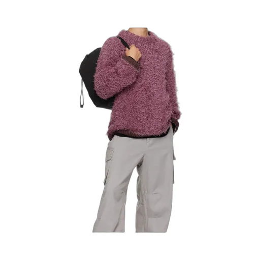 Round Neck Long-Sleeved Sweater