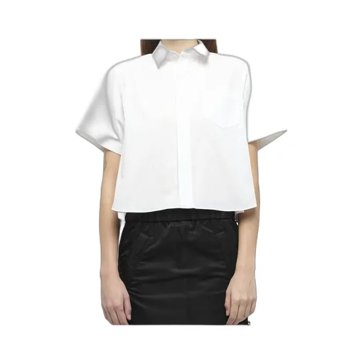 Short-Sleeved Poplin Shirt