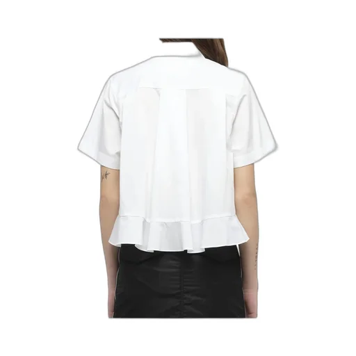 Short-Sleeved Poplin Shirt