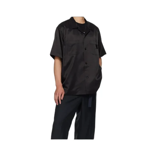 Lapel Short-Sleeved Shirt