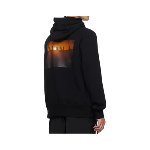 Long-Sleeved Hooded Sweatshirt