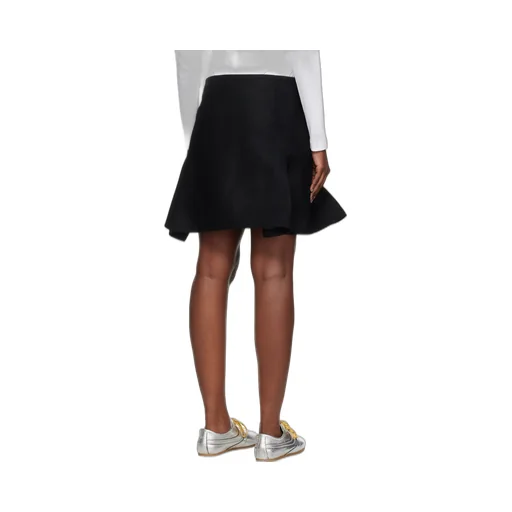 Melton Pleated Skirt