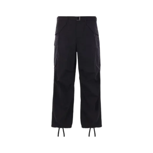 Belted Cargo Trousers
