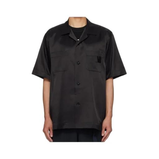 Lapel Short-Sleeved Shirt