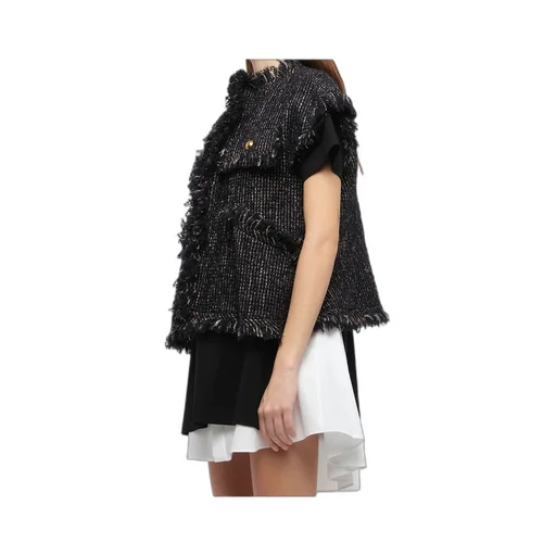 Tweed Fringed Gilet