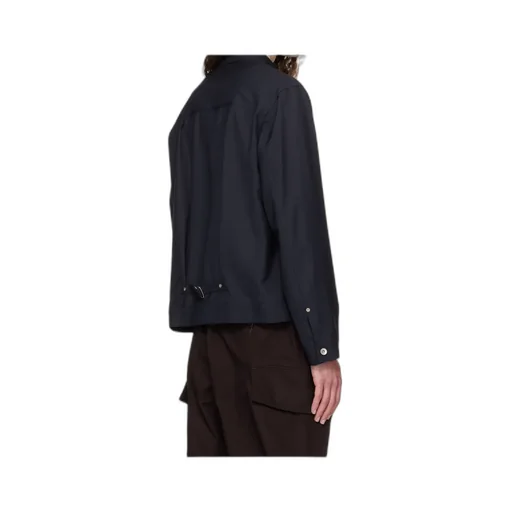 Pleated Pocket Jacket