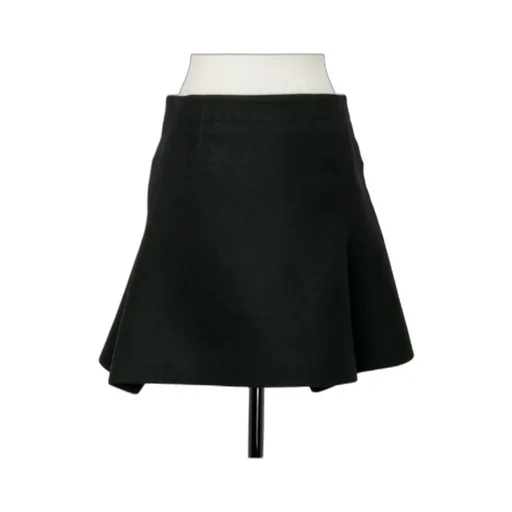 Melton Pleated Skirt
